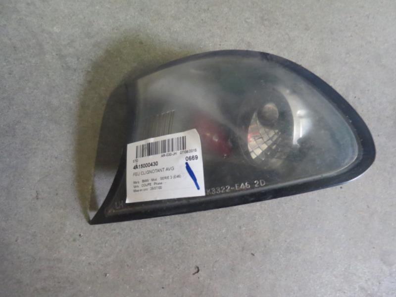 Optique avant secondaire gauche (feux)(clignotant) BMW SERIE 3 E46 COUPE PHASE 1 Essence - 1