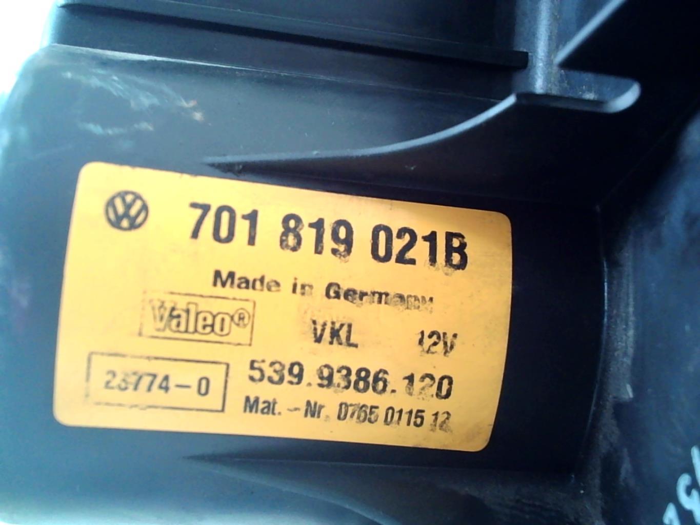 Ventilateur chauffage VOLKSWAGEN TRANSPORTER 4 PHASE 2 Diesel - 1