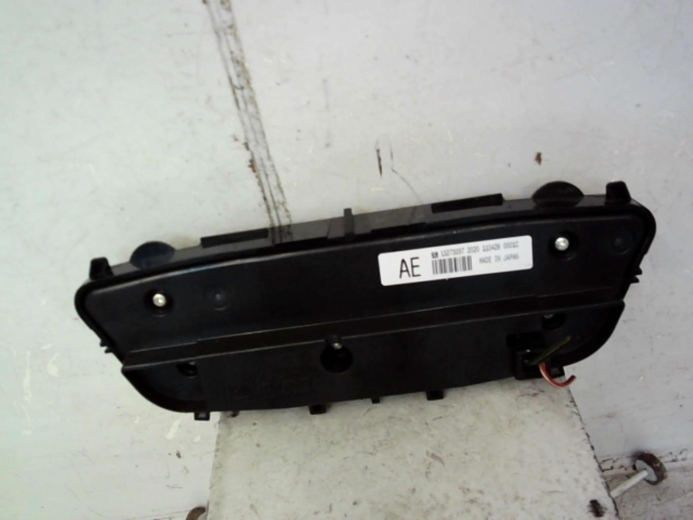 Commande chauffage OPEL INSIGNIA 1 PHASE 1 Diesel - 1