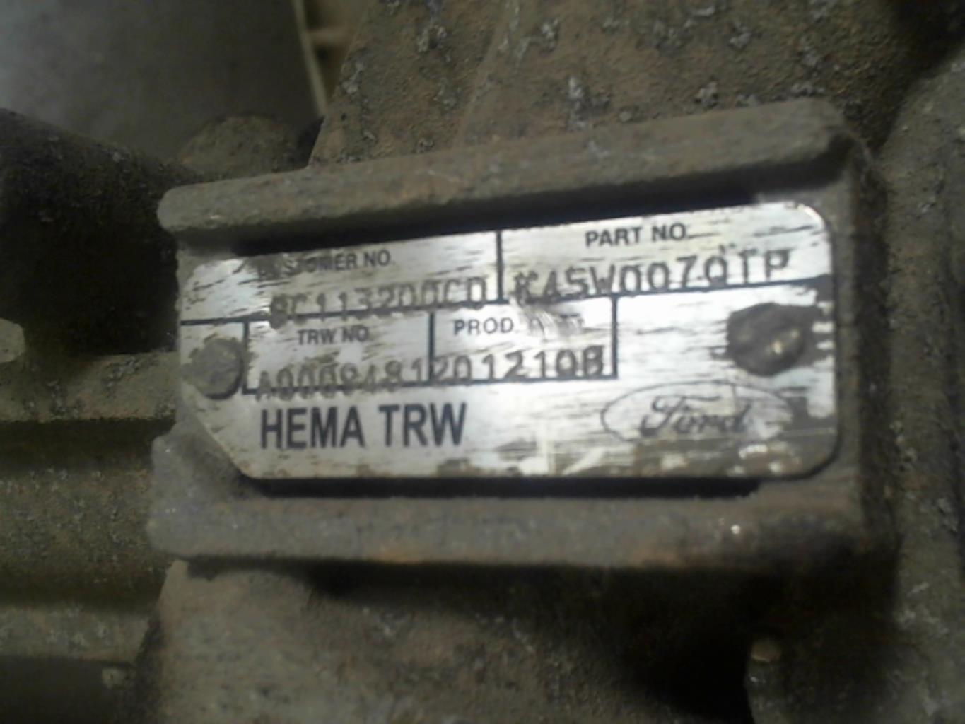 Cremaillere assistee FORD TRANSIT 4 Diesel - 1