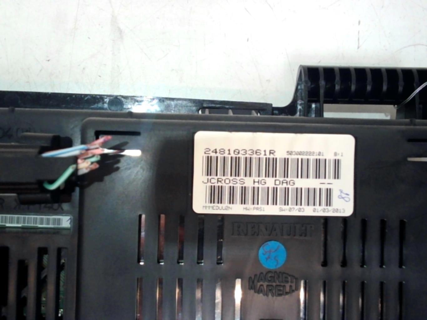 Compteur RENAULT SCENIC 3 PHASE 3 Diesel - 1