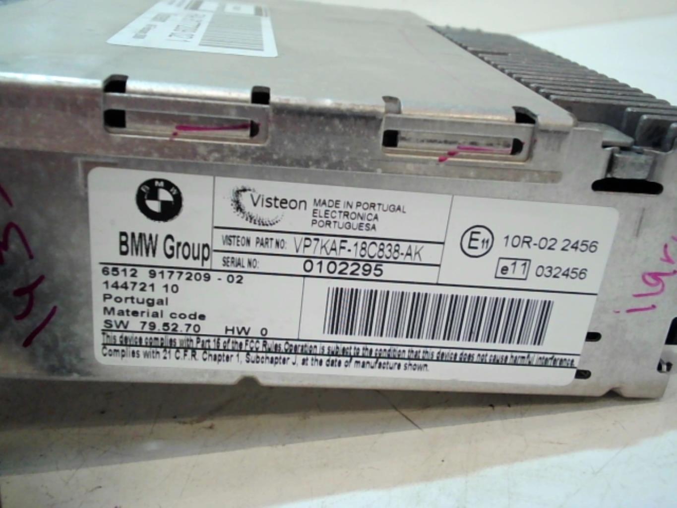 Autoradio d'origine BMW SERIE 1 E82 COUPE Diesel - 1