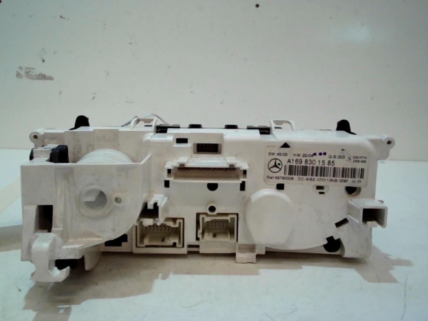 Commande chauffage MERCEDES CLASSE A 169 PHASE 1 Diesel - 1