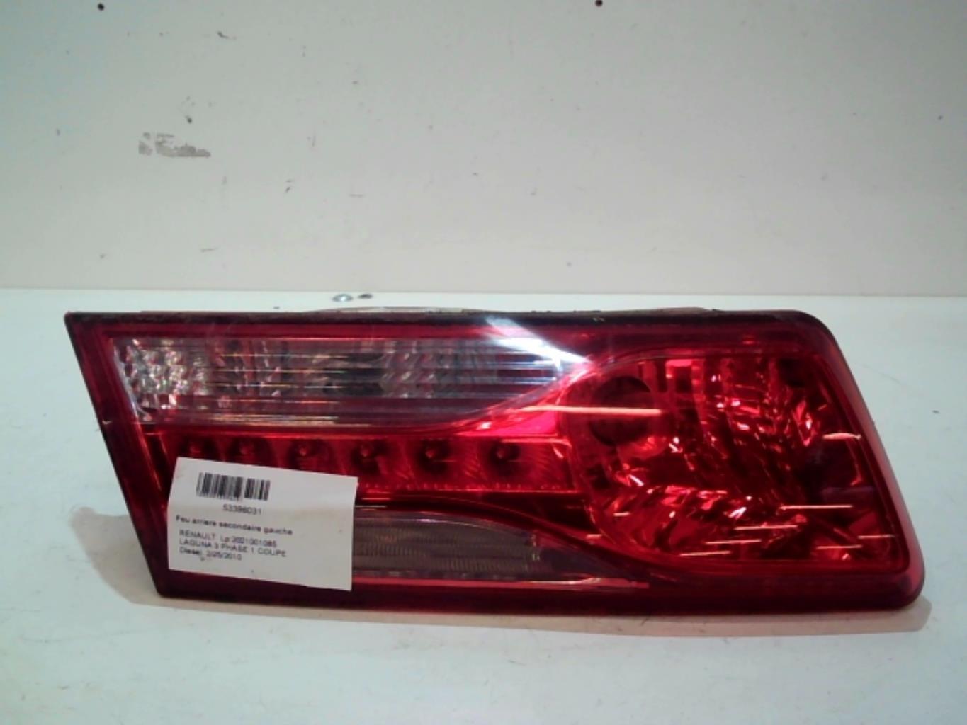 Feu arriere secondaire gauche (feux) RENAULT LAGUNA 3 PHASE 1 COUPE Diesel - 1