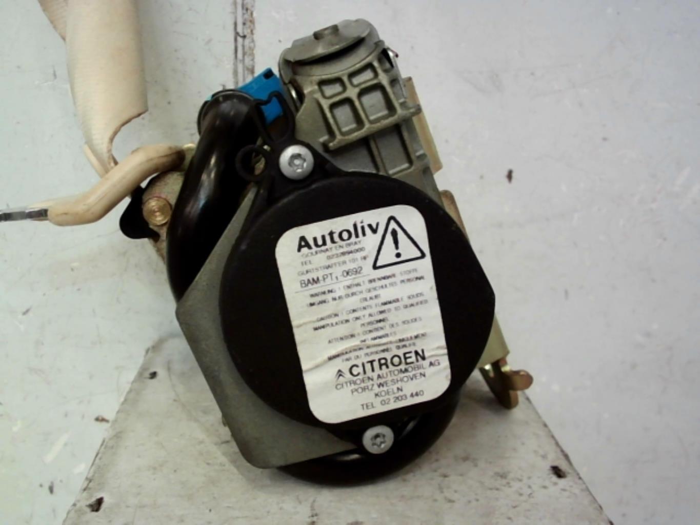 Ceinture arriere droit CITROEN C6 Diesel - 1