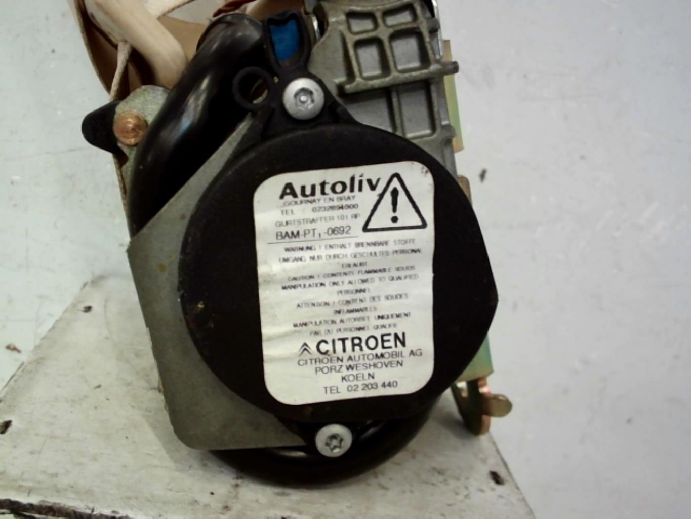 Ceinture arriere gauche CITROEN C6 Diesel - 1