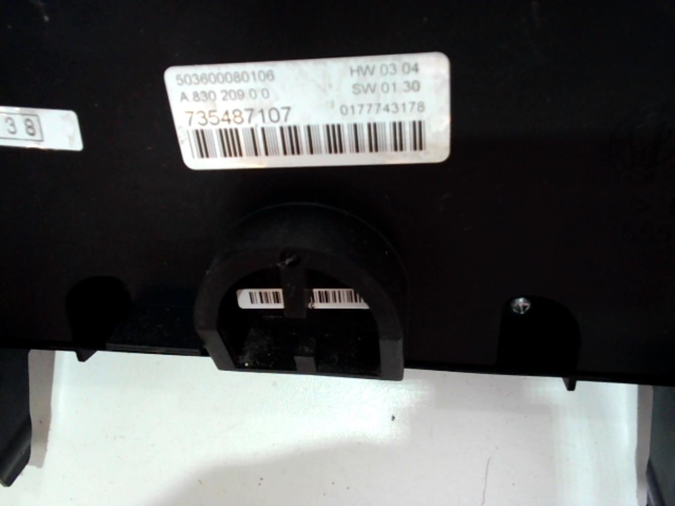 Commande chauffage LANCIA DELTA 3 Diesel - 1