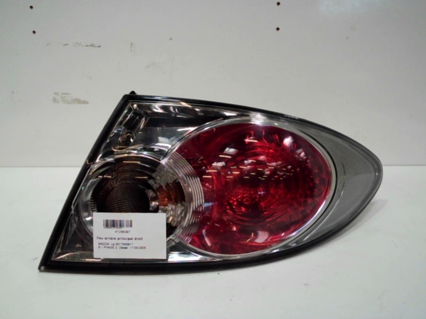 Feu arriere principal droit (feux) MAZDA 6 1 PHASE 2 Diesel - 1