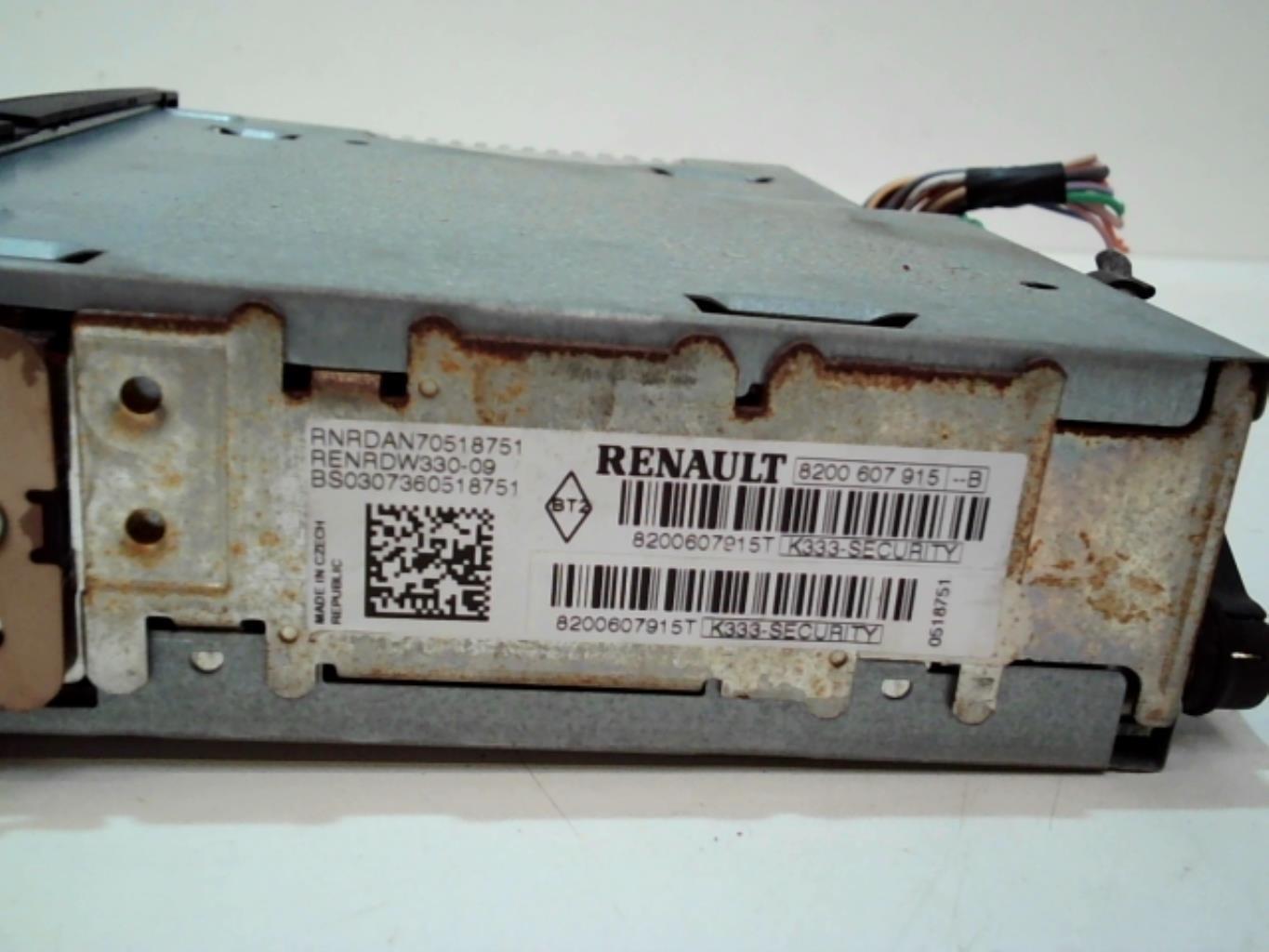 Autoradio d'origine RENAULT MODUS PHASE 1 Diesel - 1