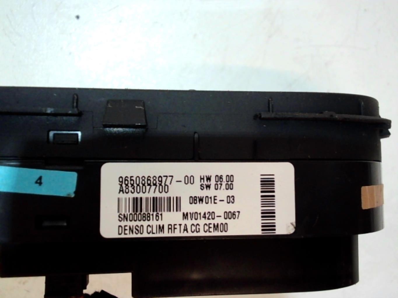 Commande chauffage CITROEN C4 PICASSO 1 Diesel - 1