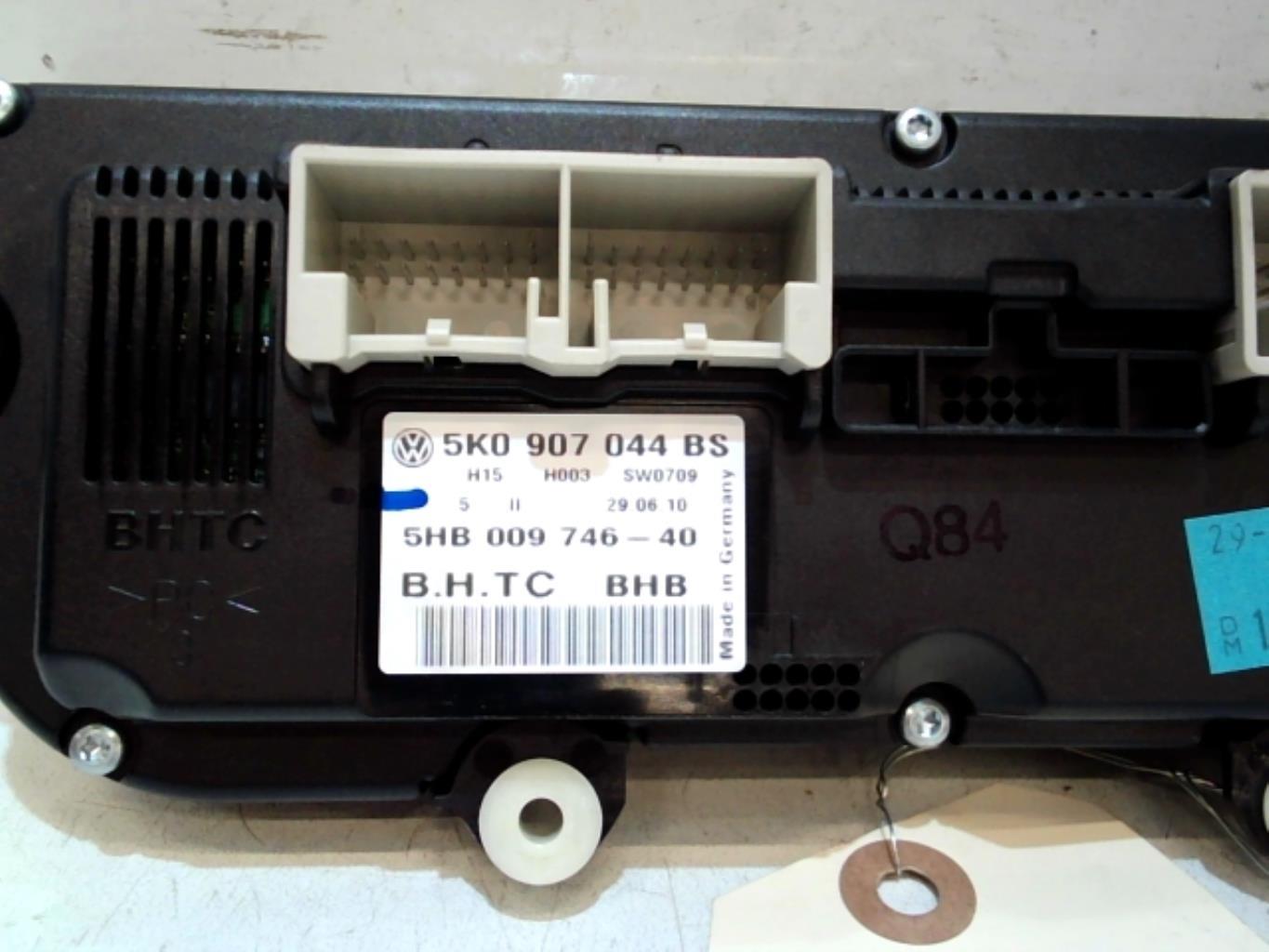 Commande chauffage VOLKSWAGEN GOLF 6 Diesel - 1