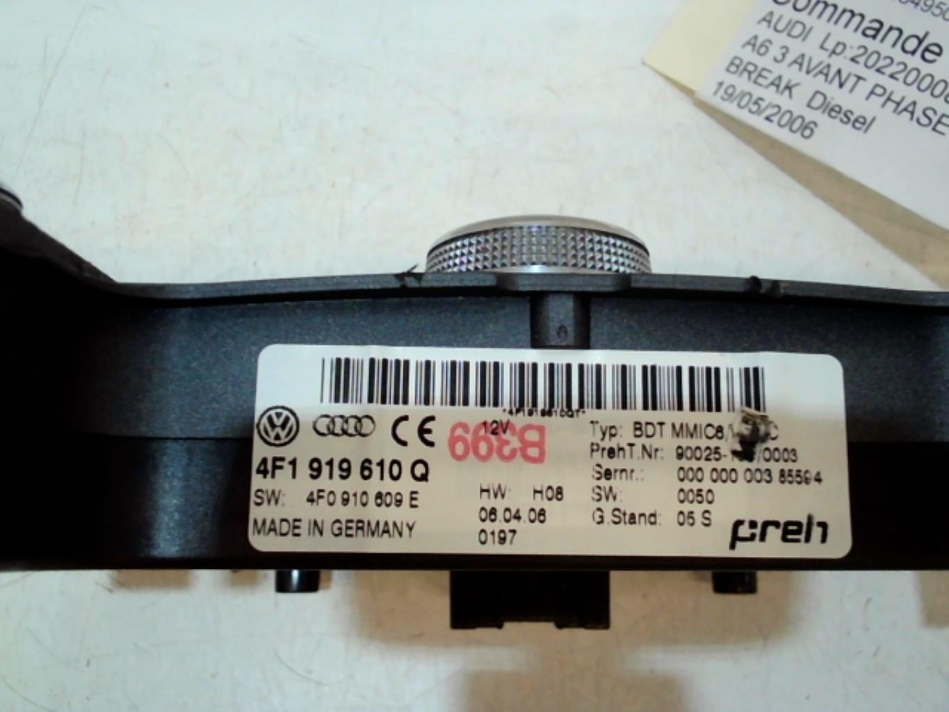 Commande GPS AUDI A6 3 AVANT PHASE 1 BREAK Diesel - 1