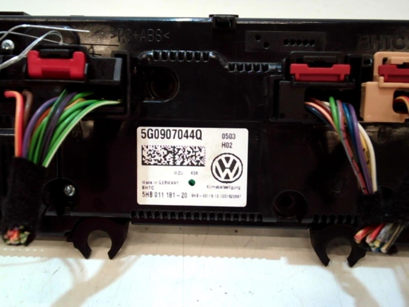 Commande chauffage VOLKSWAGEN GOLF 7 PHASE 1 Diesel - 1