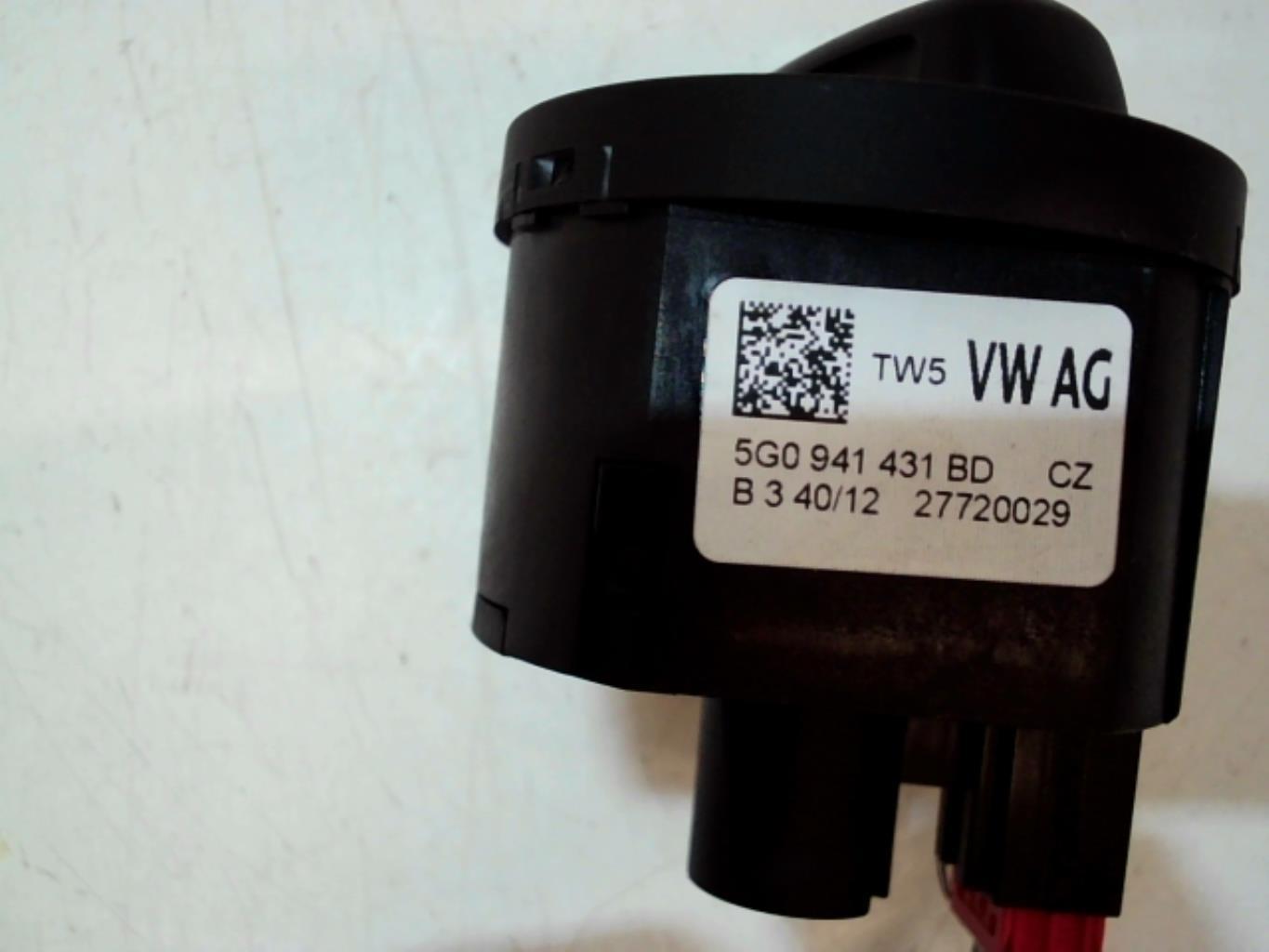 Commande de phare VOLKSWAGEN GOLF 7 PHASE 1 Diesel - 1