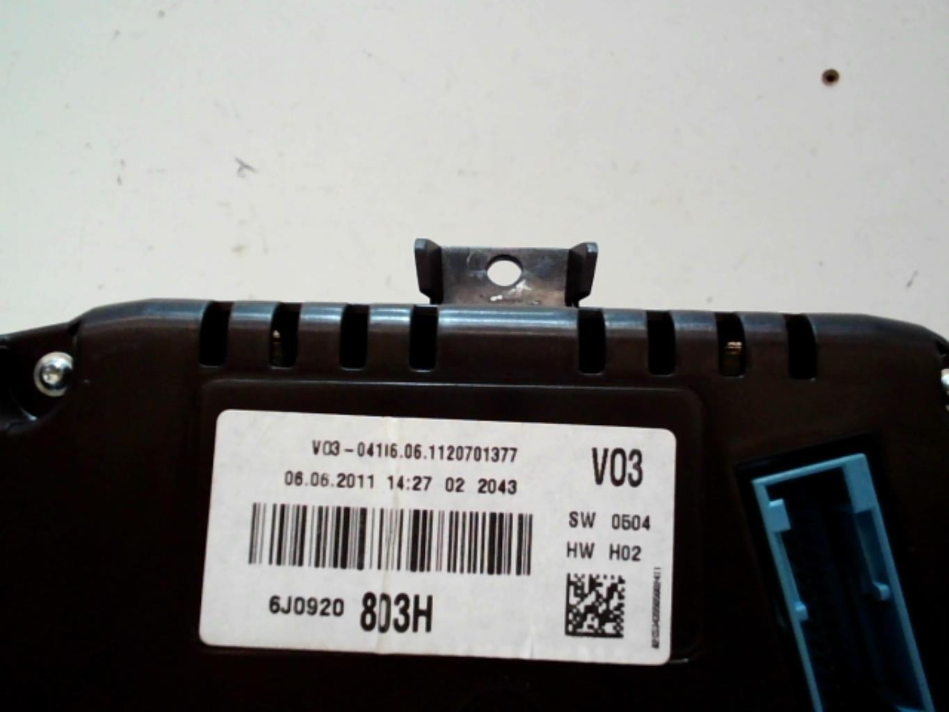 Compteur SEAT IBIZA 4 PHASE 1 Diesel - 1