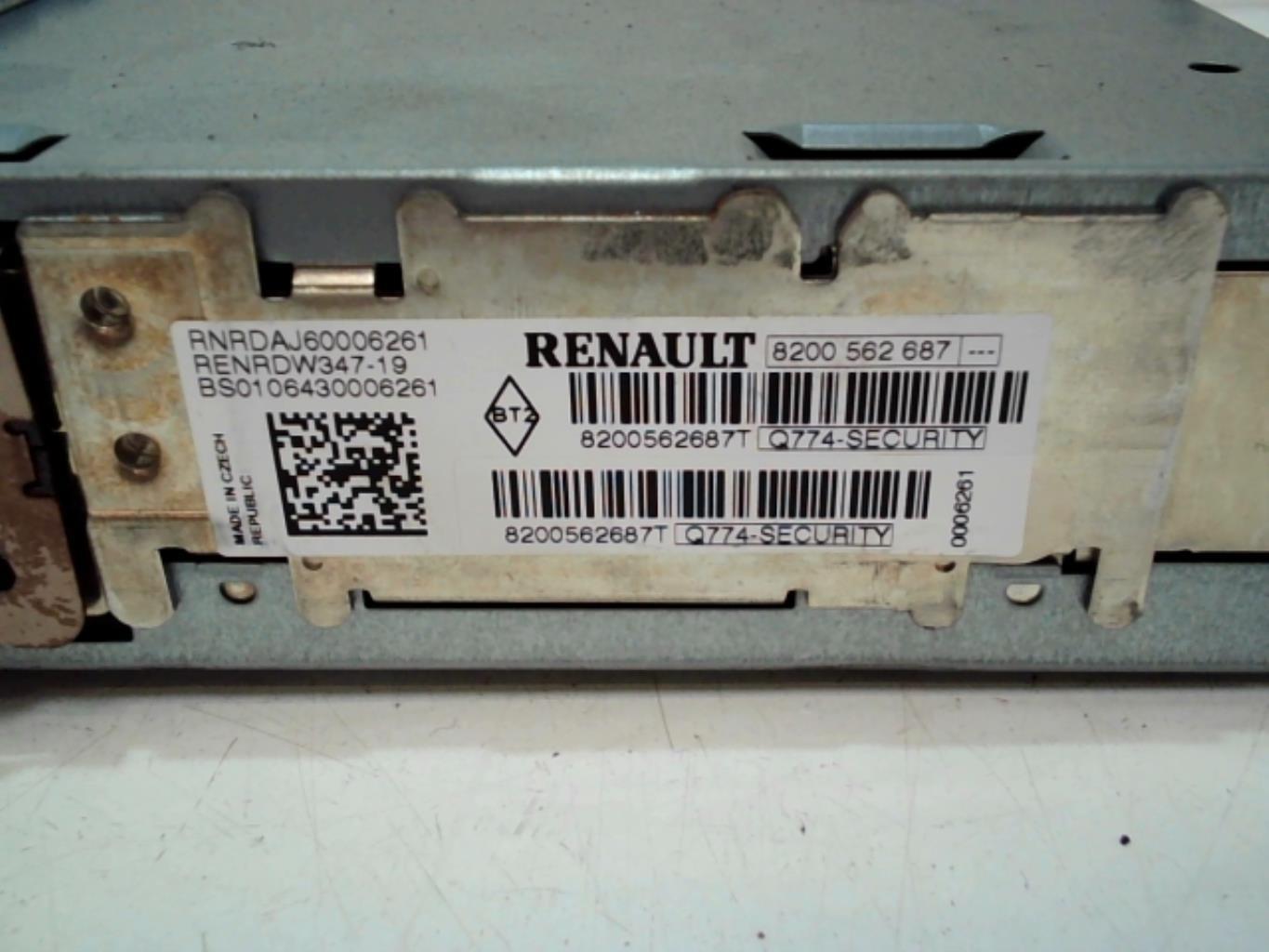 Autoradio d'origine RENAULT SCENIC 2 PHASE 2 Diesel - 1