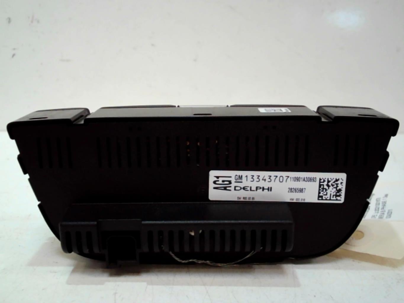 Commande chauffage OPEL MERIVA B PHASE 1 Diesel - 1