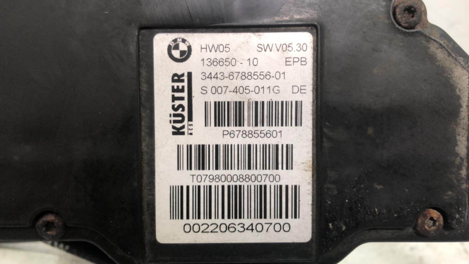 Bloc electrique de frein a main BMW X6 E71/E72 PHASE 1 Diesel - 1
