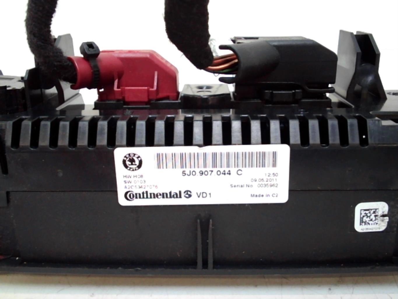 Commande chauffage SKODA FABIA 2 PHASE 2 BREAK Diesel - 1