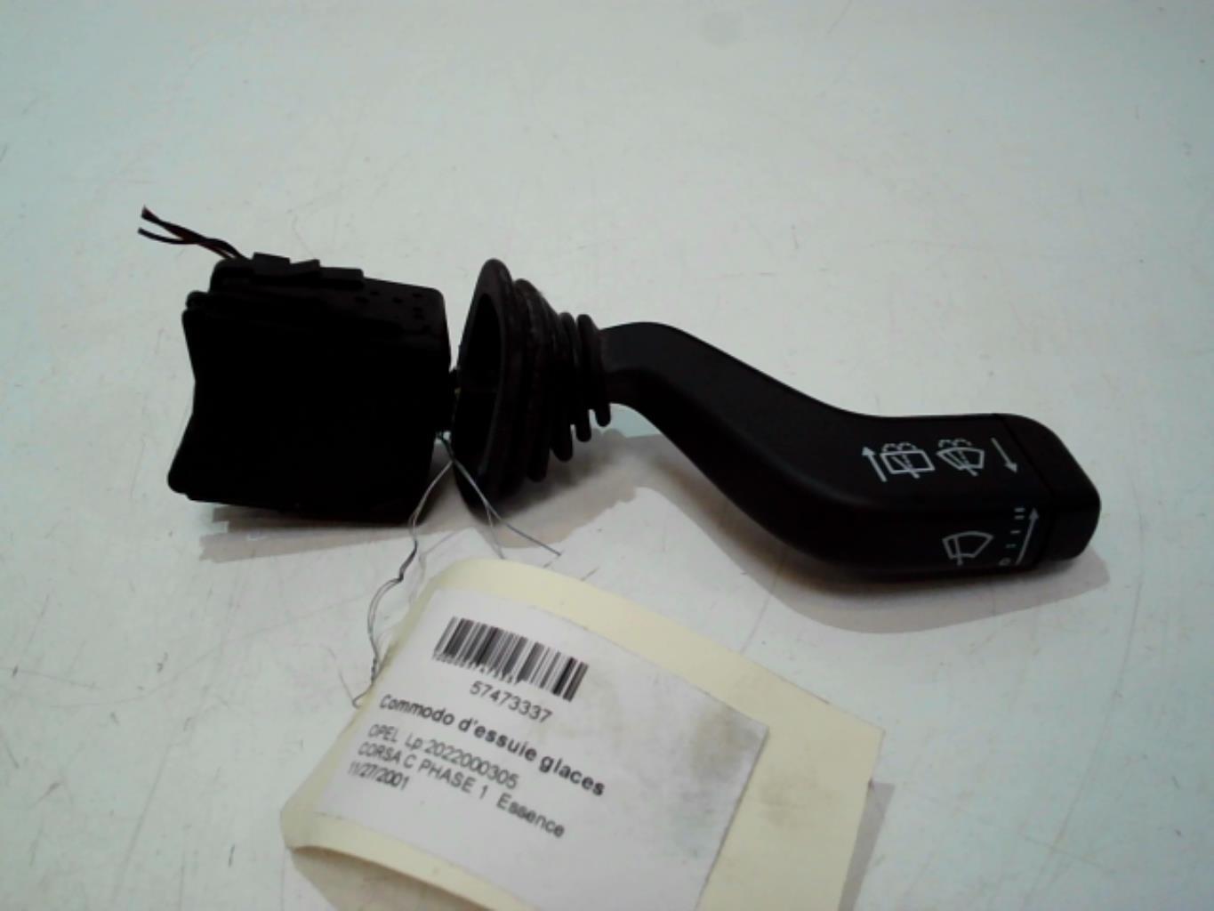 Commodo d'essuie glaces OPEL CORSA C PHASE 1 Essence - 1