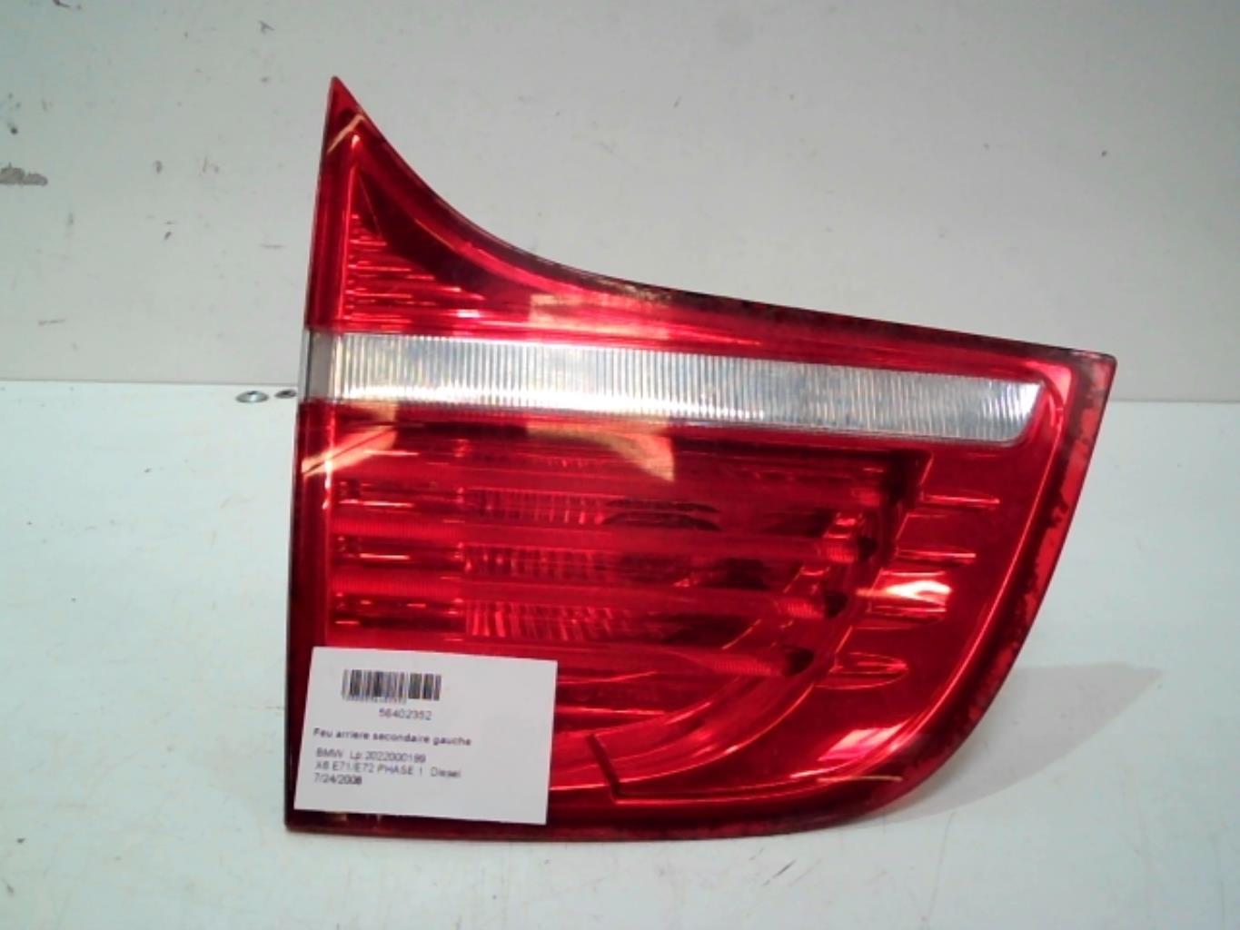 Feu arriere secondaire gauche (feux) BMW X6 E71/E72 PHASE 1 Diesel - 1