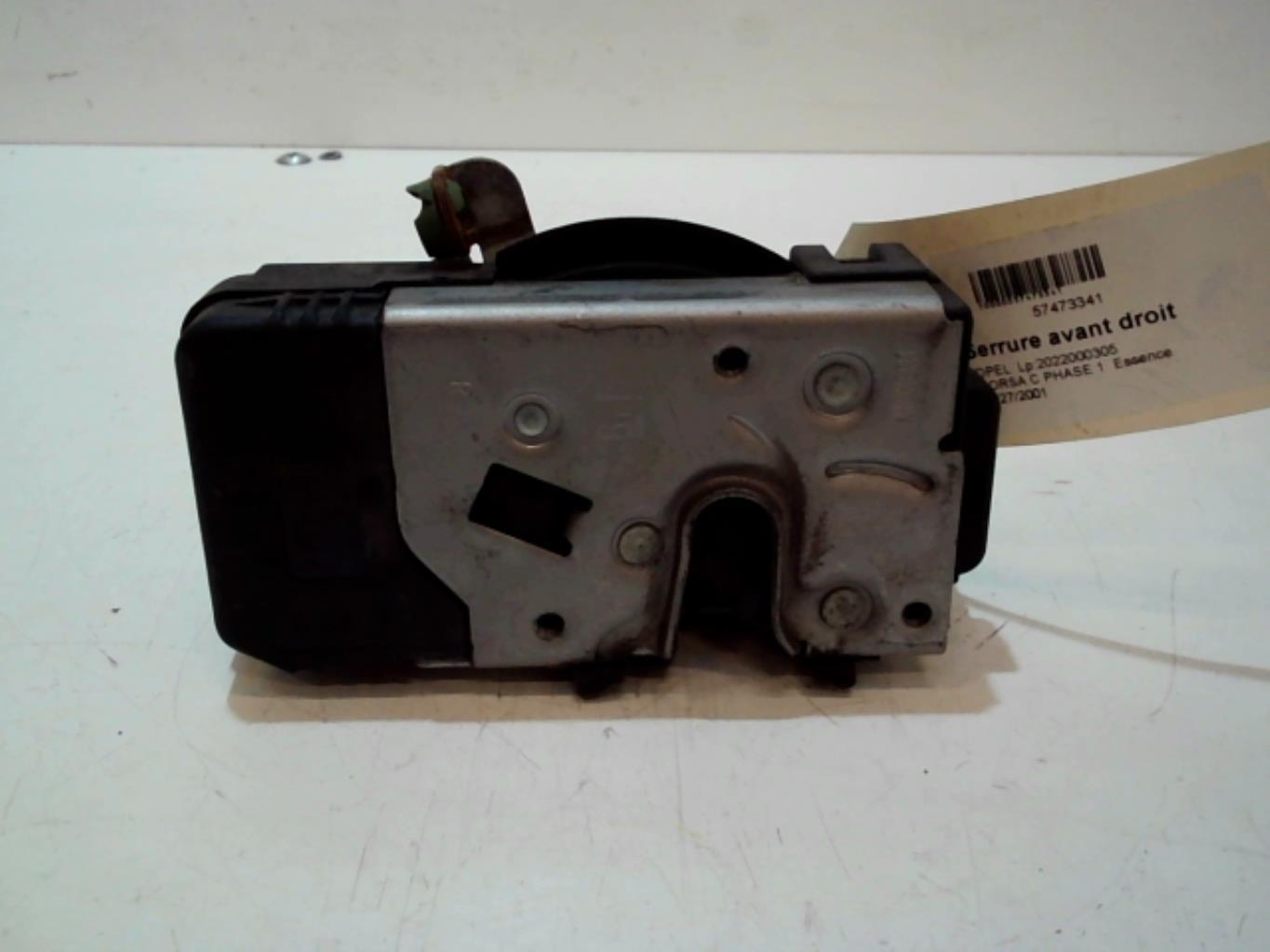 Serrure avant droit OPEL CORSA C PHASE 1 Essence - 1