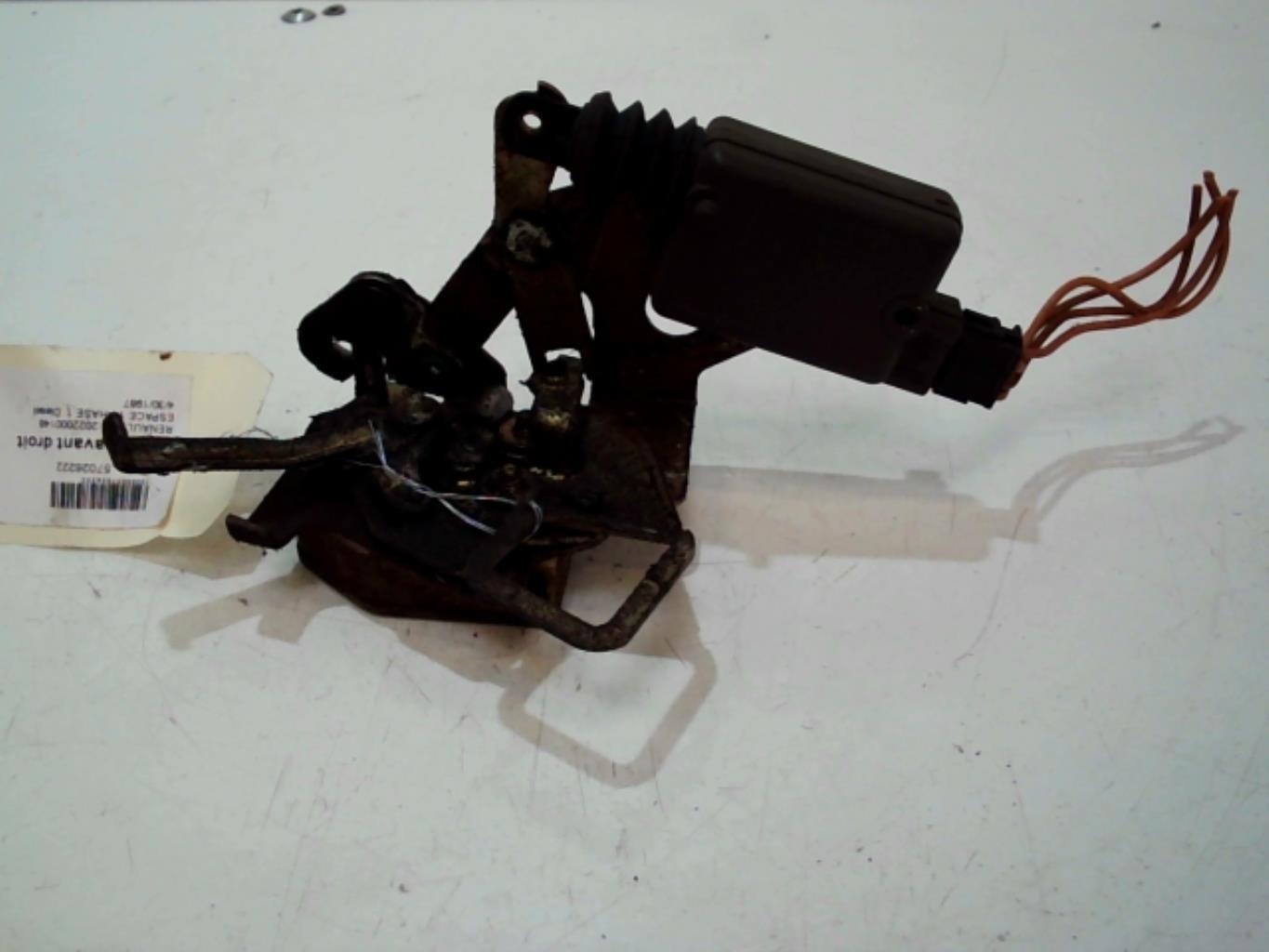 Serrure avant droit RENAULT ESPACE 1 PHASE 1 Diesel - 1