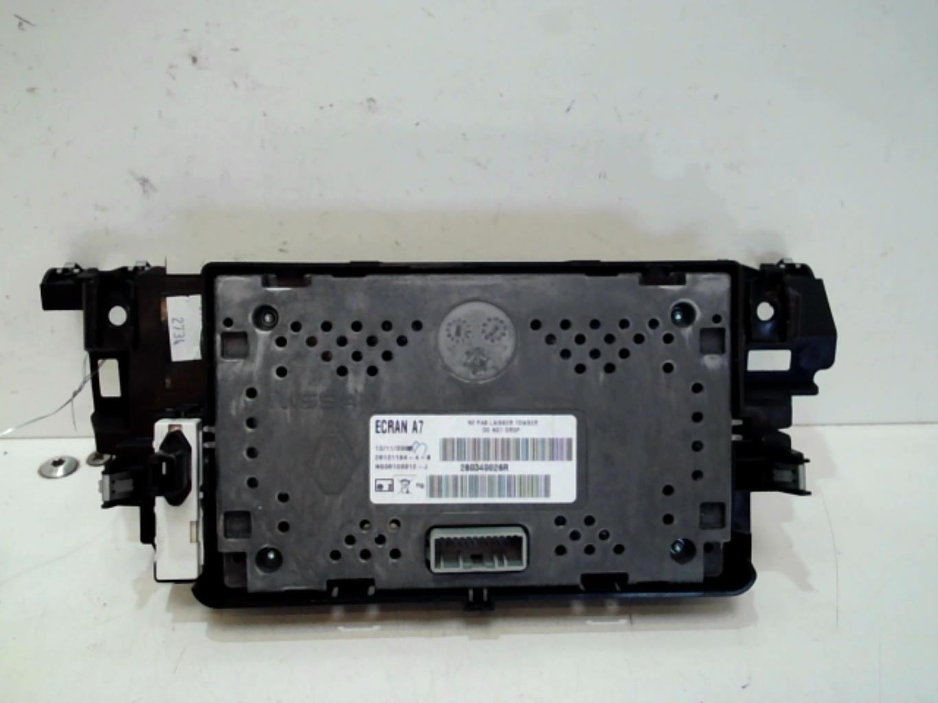 Ecran GPS RENAULT LAGUNA 3 PHASE 1 COUPE Diesel - 1