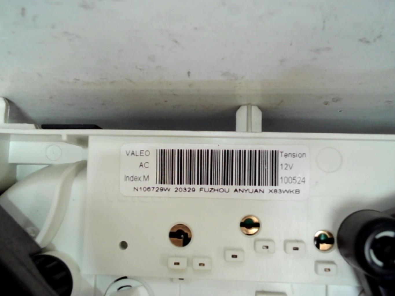 Commande chauffage RENAULT TRAFIC 2 PHASE 2 Diesel - 1