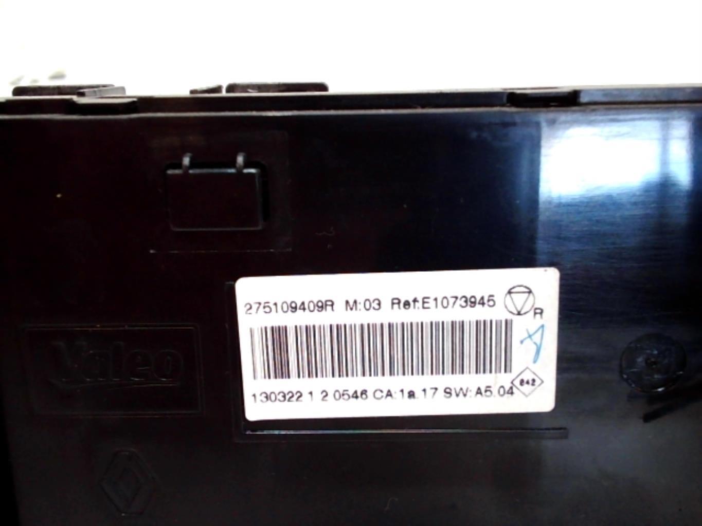 Commande chauffage RENAULT GRAND SCENIC 3 PHASE 3 Diesel - 1