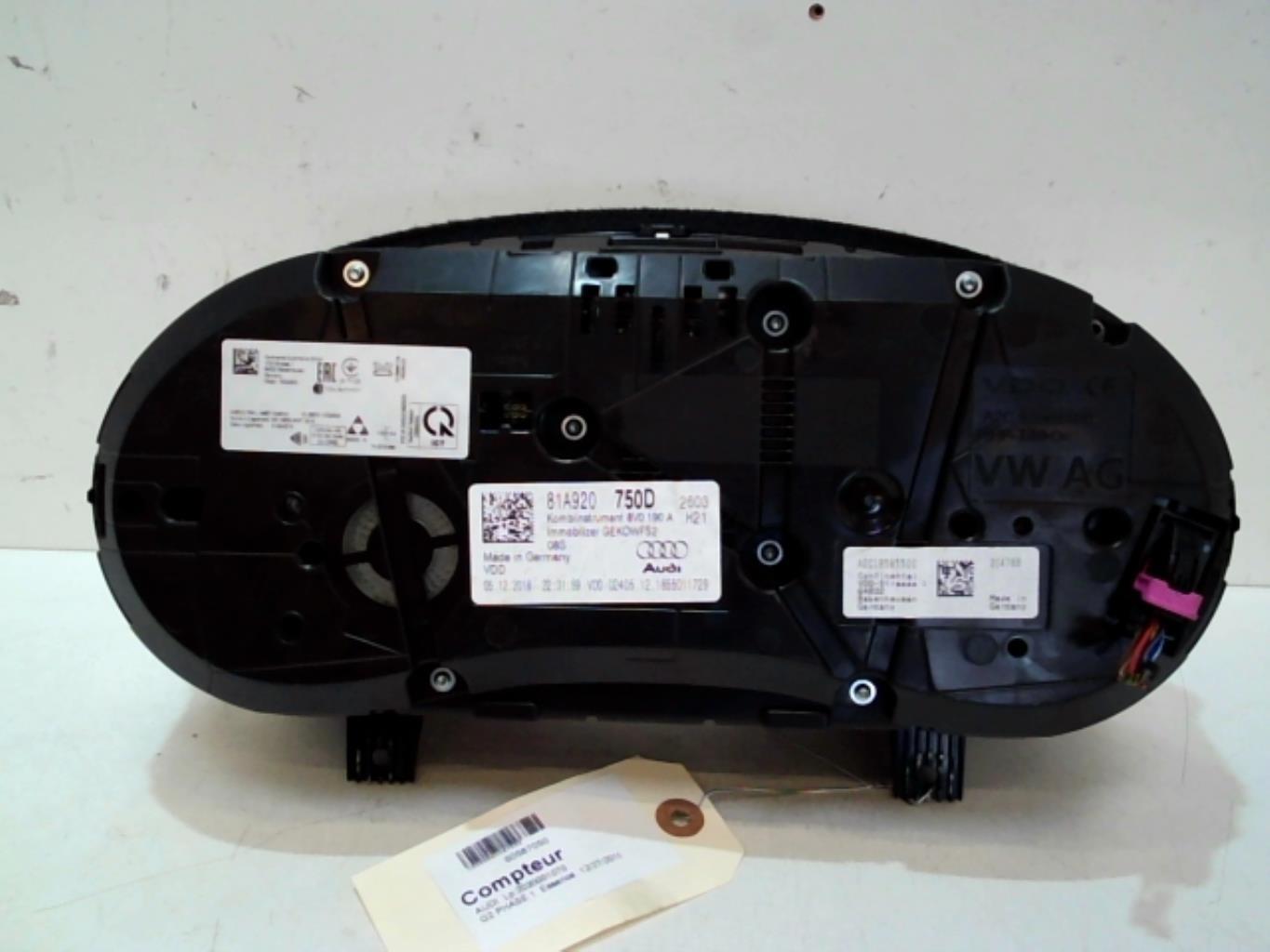 Compteur AUDI Q2 PHASE 1 Essence - 1