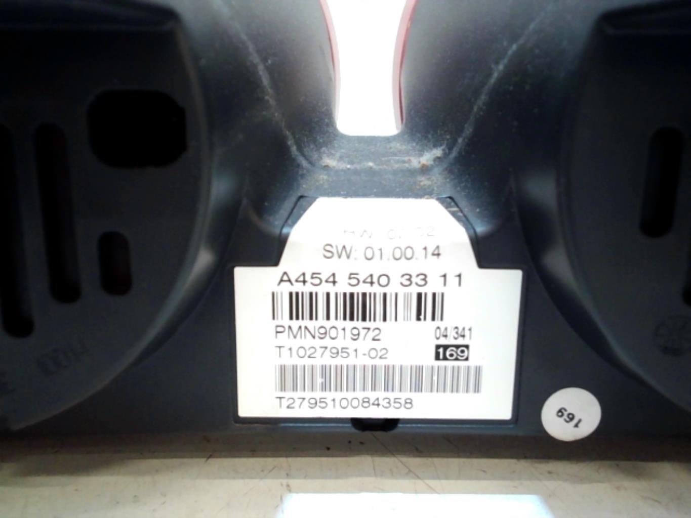 Compteur SMART FORFOUR 1 Diesel - 1