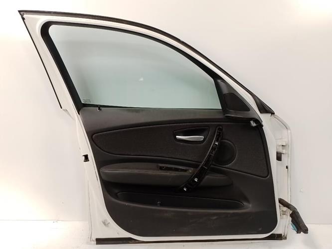 Porte Avant Gauche Pour BMW Série 1 E87 Phase 1 – Blanc, Vitre électrique, Pièce D'origine