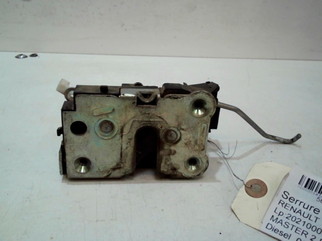 Serrure avant droit RENAULT MASTER 2 PHASE 2 Diesel - 1
