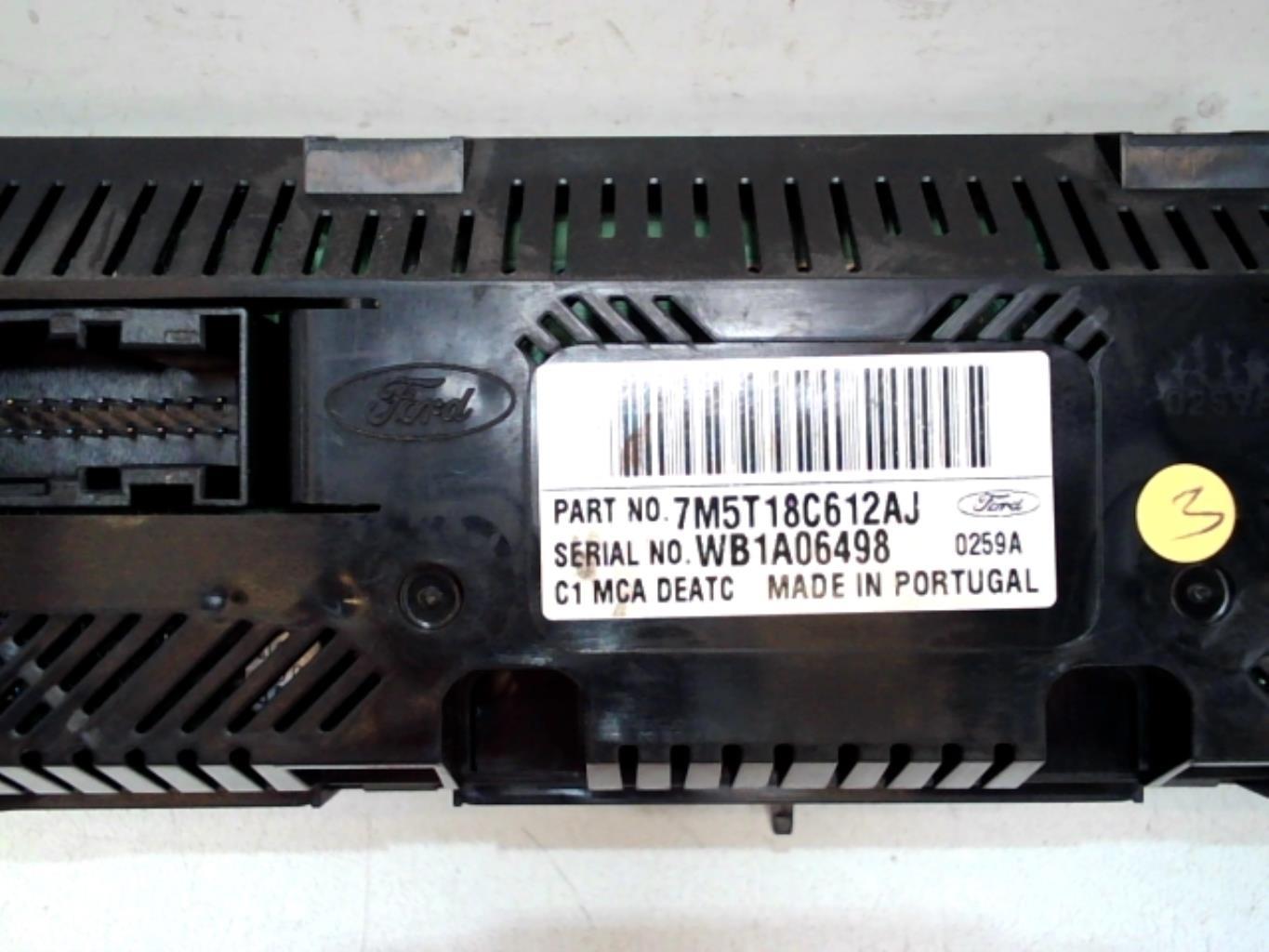 Commande chauffage FORD FOCUS 2 PHASE 2 Diesel - 1