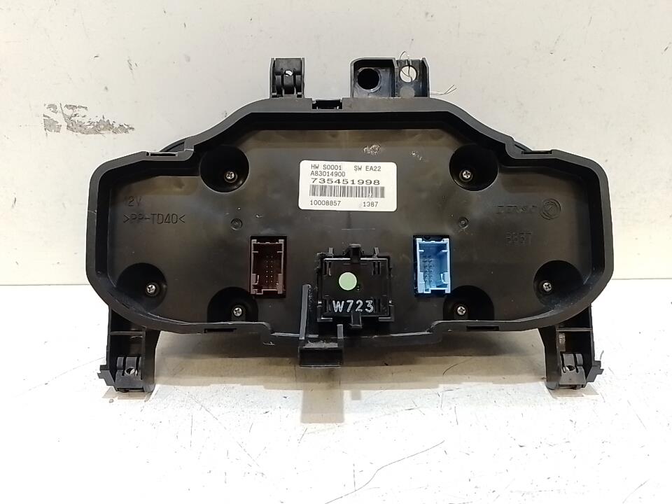 Commande chauffage FIAT 500 2 PHASE 1 Essence - 1