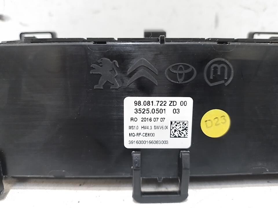 Commande chauffage CITROEN JUMPY 3 Diesel - 1