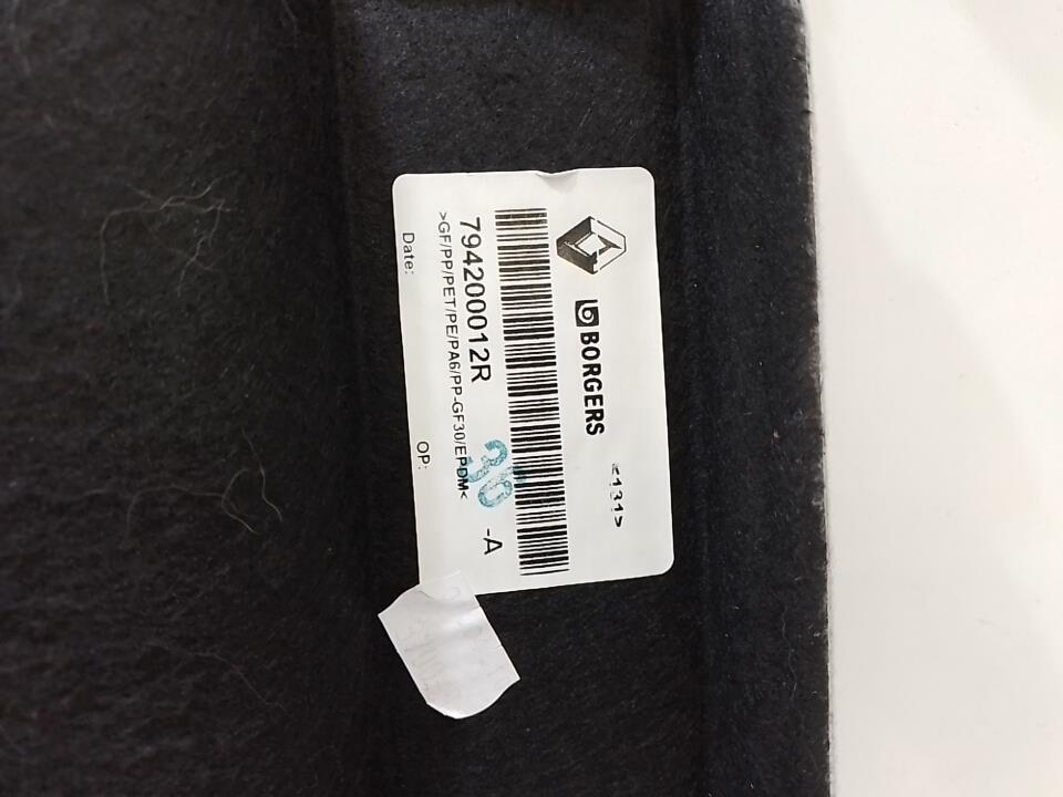Plage arriere RENAULT SCENIC 3 PHASE 1 Diesel - 1