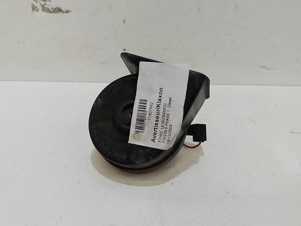 Avertisseur/Klaxon FORD FIESTA 5 PHASE 1 Diesel - 1