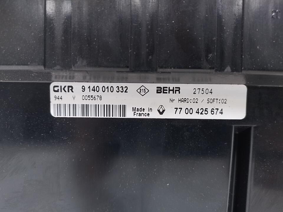 Commande chauffage RENAULT LAGUNA 1 PHASE 2 Diesel - 1
