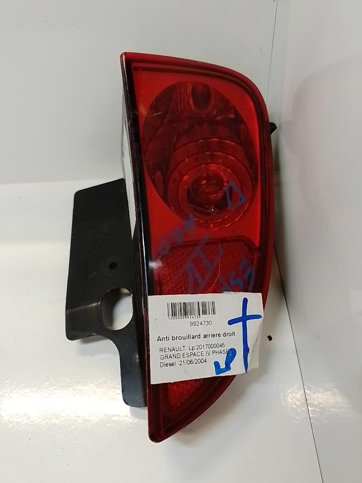 Anti brouillard arriere droit RENAULT ESPACE 4 PHASE 1 Diesel - 1