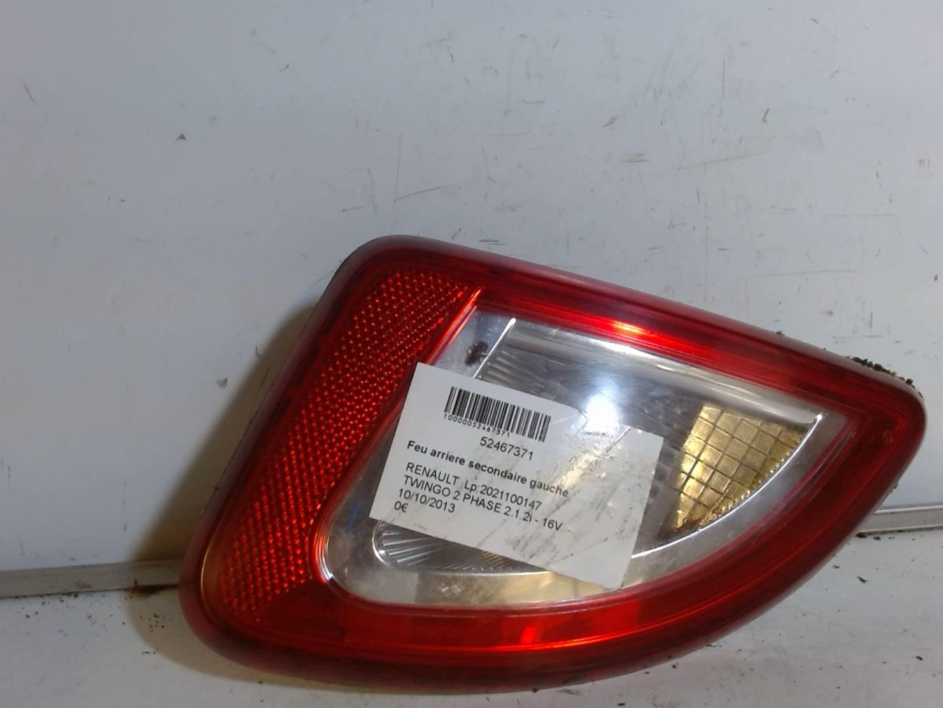 Feu arriere secondaire gauche (feux) RENAULT TWINGO 2 PHASE 2 Essence - 1