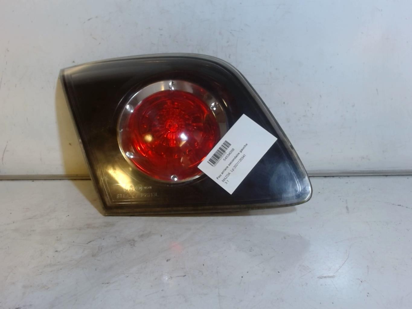 Feu arriere secondaire gauche (feux) MAZDA 3 1 PHASE 1  - 1