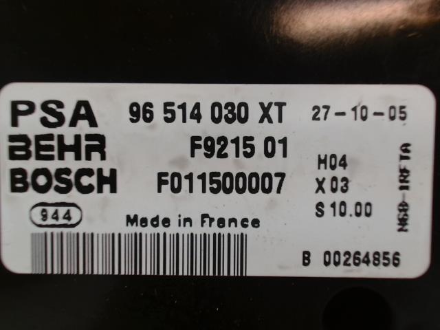 Commande chauffage CITROEN XSARA PICASSO PHASE 2 Diesel - 1