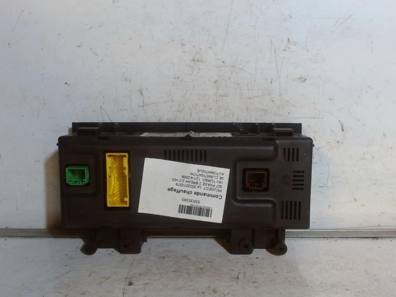 Commande chauffage PEUGEOT 307 PHASE 2 BREAK Diesel - 1