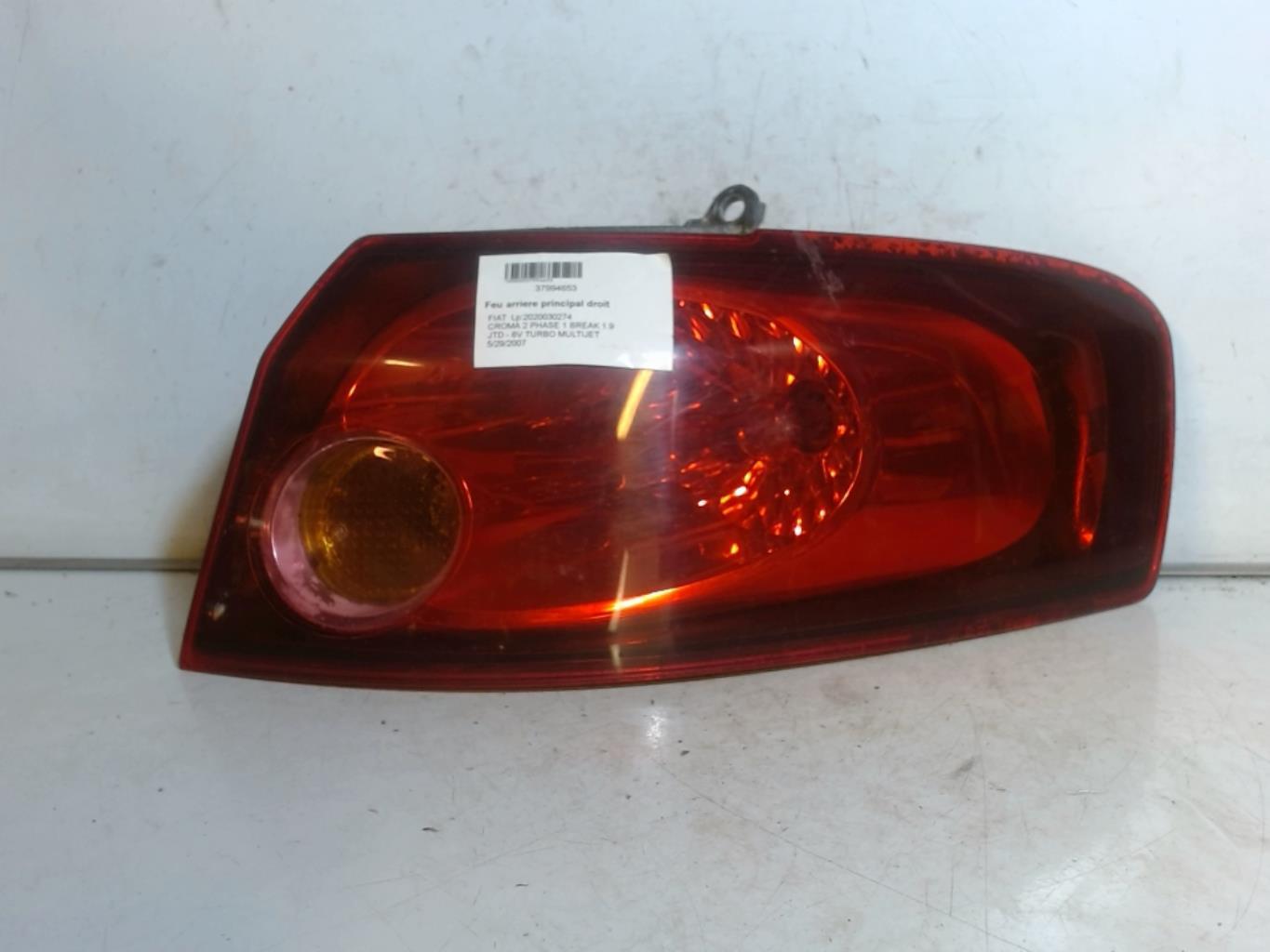 Fanale posteriore principale destro (luci) FIAT CROMA 2 PHASE 1 BREAK Diésel - 1