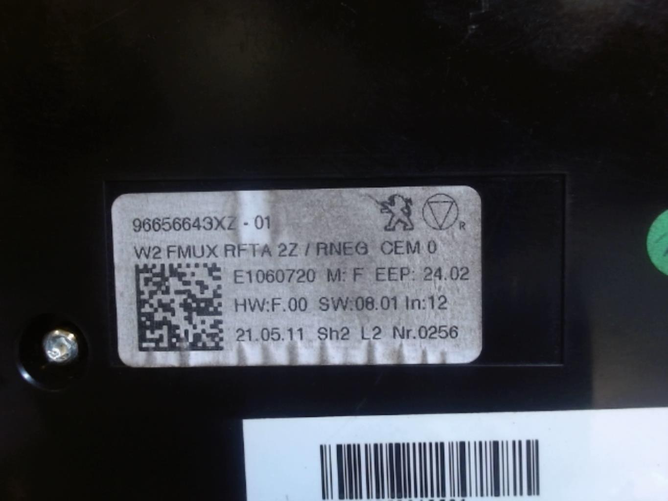 Commande chauffage PEUGEOT 508 1 SW PHASE 1 BREAK Diesel - 1
