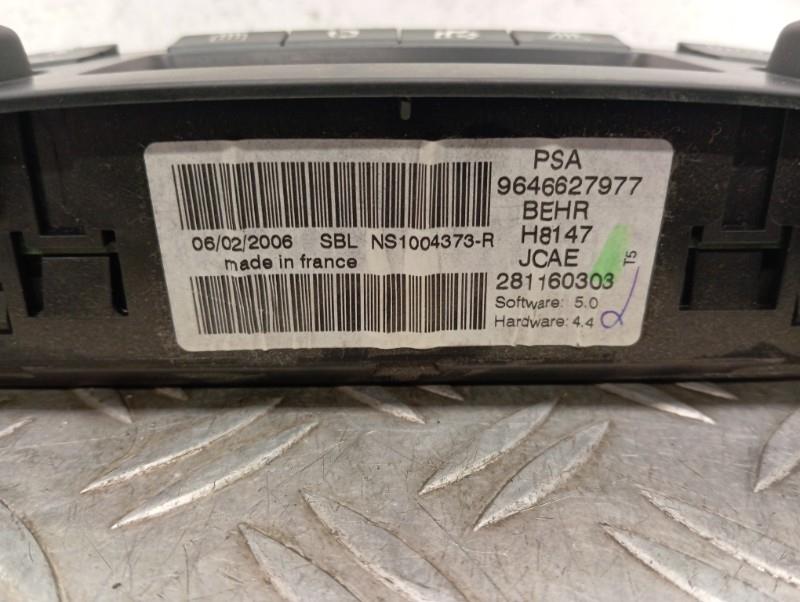 Commande chauffage PEUGEOT 307 PHASE 2 Diesel - 1