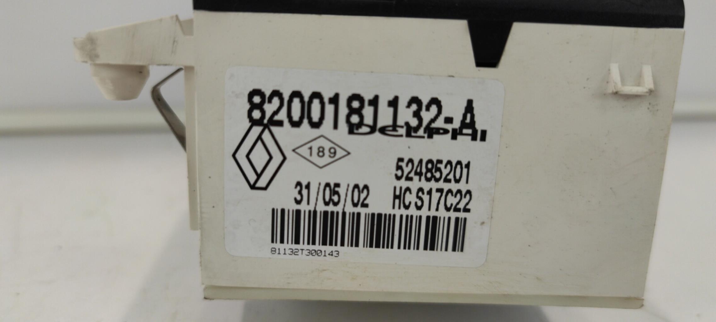 Commande chauffage RENAULT VEL SATIS PHASE 1 Diesel - 1