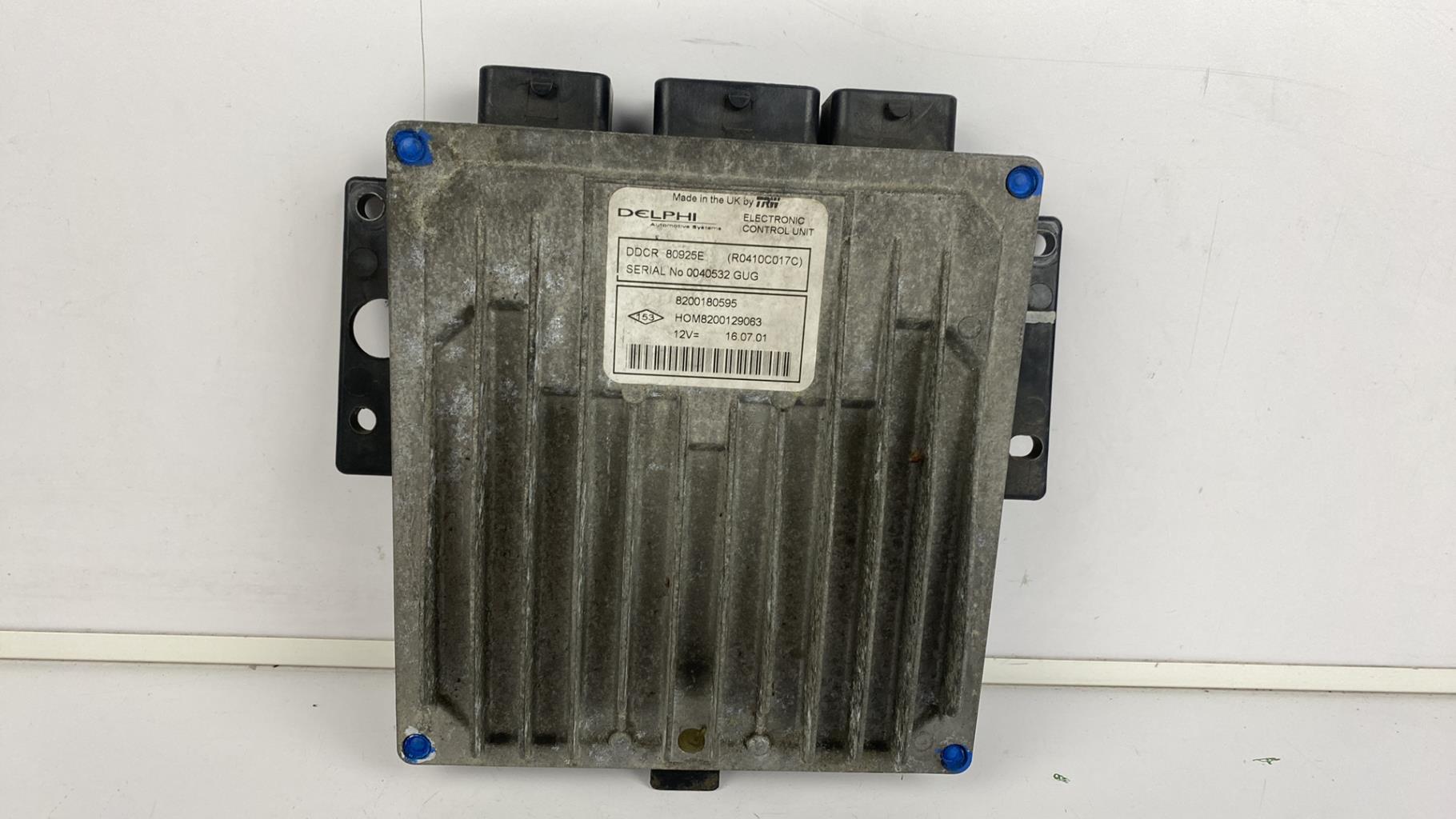 Calculateur RENAULT CLIO 2 PHASE 2 Diesel - 1